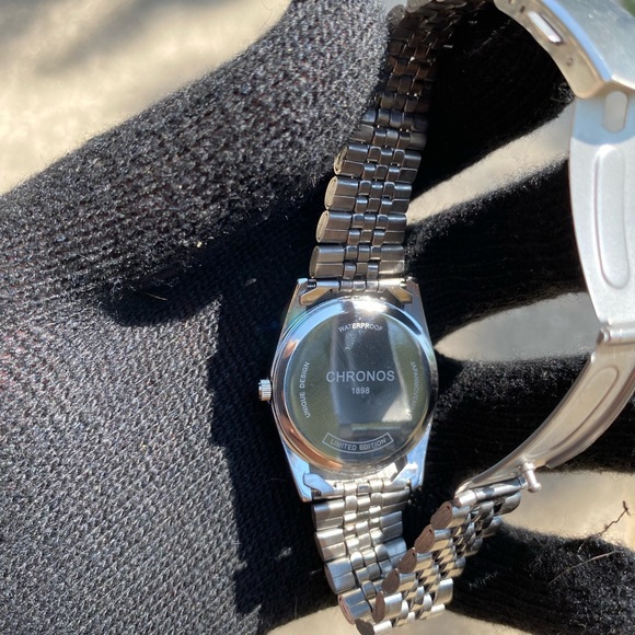 Brand New Men’s Silver Watch w Quartz - Picture 7 of 7